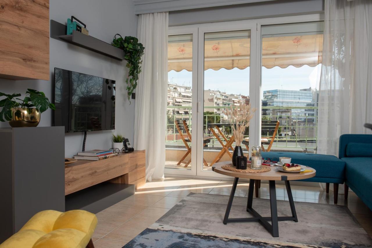 "Orpheus' Apartment" View And Parking Near The Center Thessaloniki Buitenkant foto