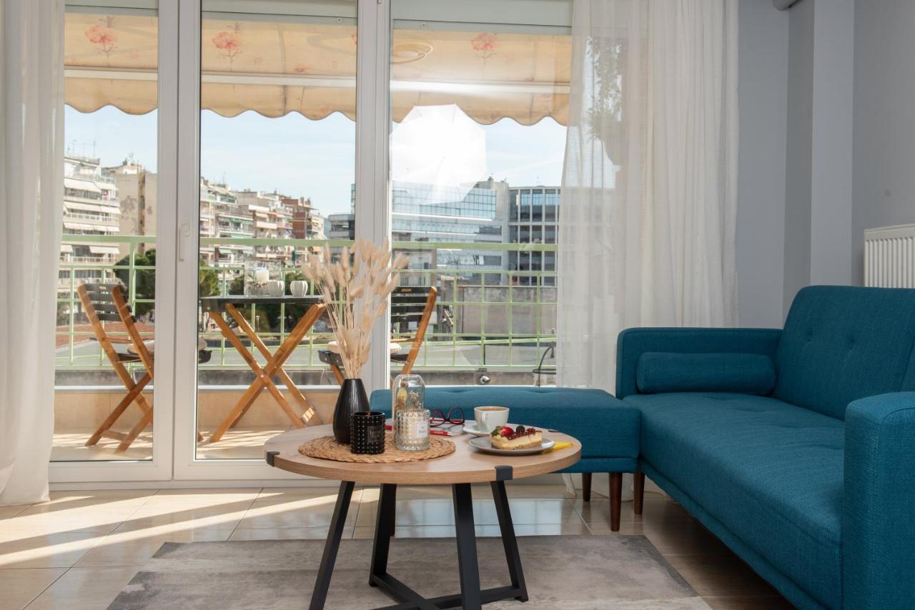 "Orpheus' Apartment" View And Parking Near The Center Thessaloniki Buitenkant foto