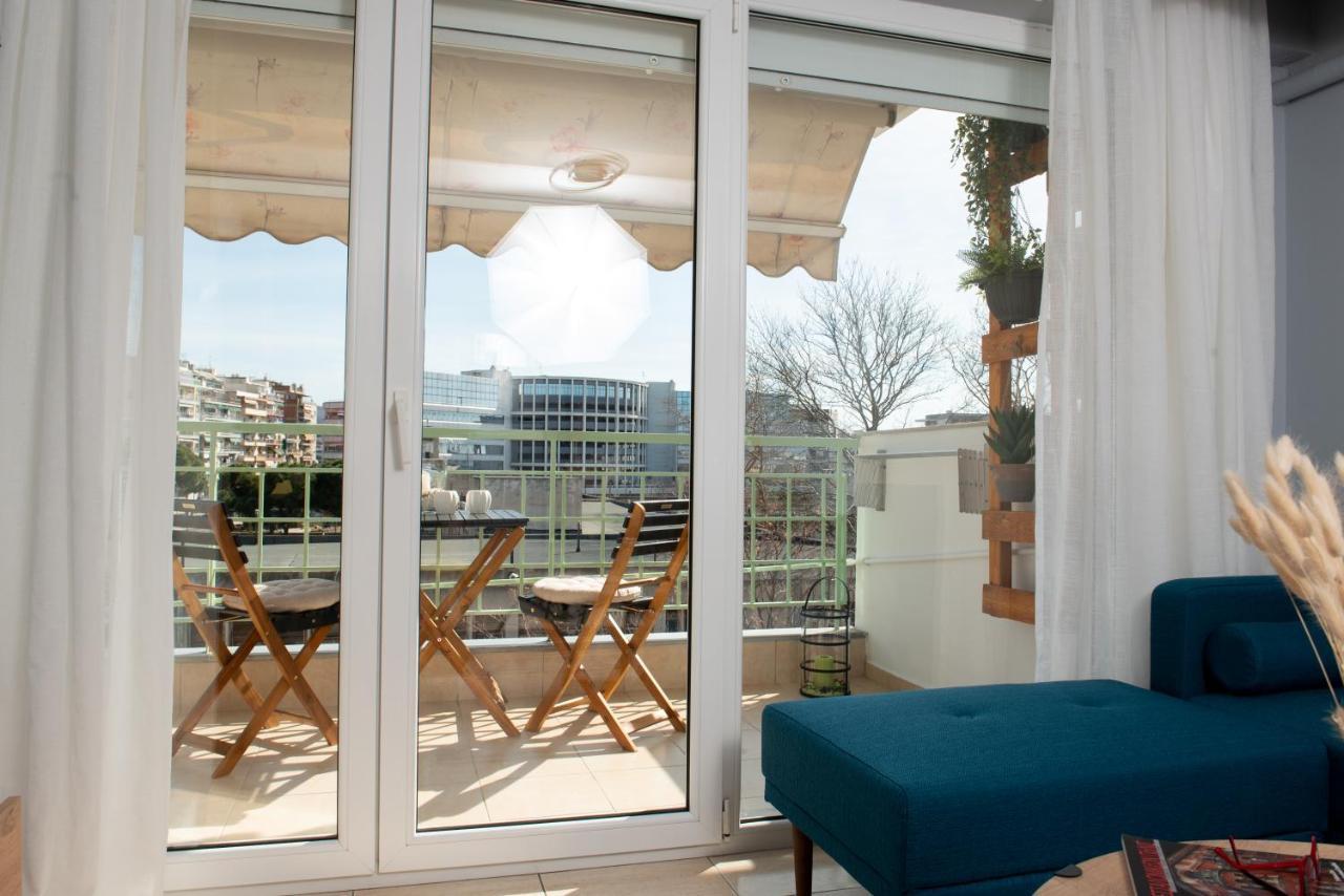 "Orpheus' Apartment" View And Parking Near The Center Thessaloniki Buitenkant foto
